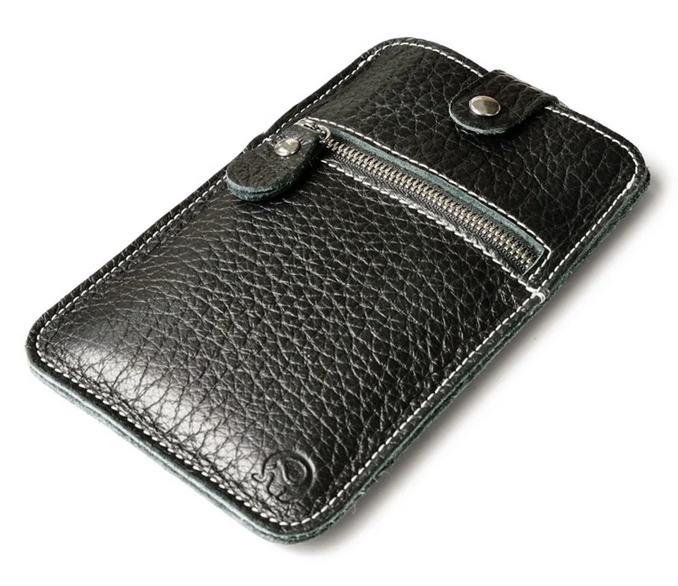 Кошелек для монет из натуральной кожи личи Детские кошельки девочек Женский