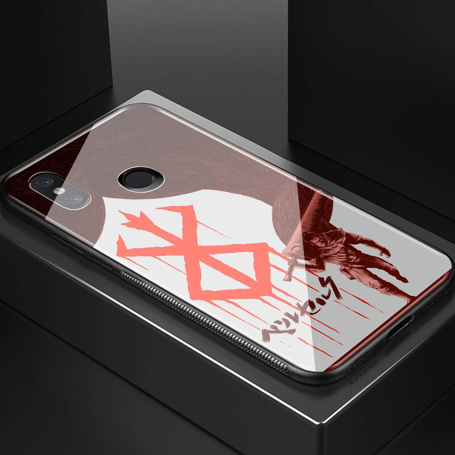 Lavaza Berserk Guts Anime Tempered glass TPU Case for Redmi Note 4X 5 6 6A 7 Pocophone F1 | Мобильные телефоны и