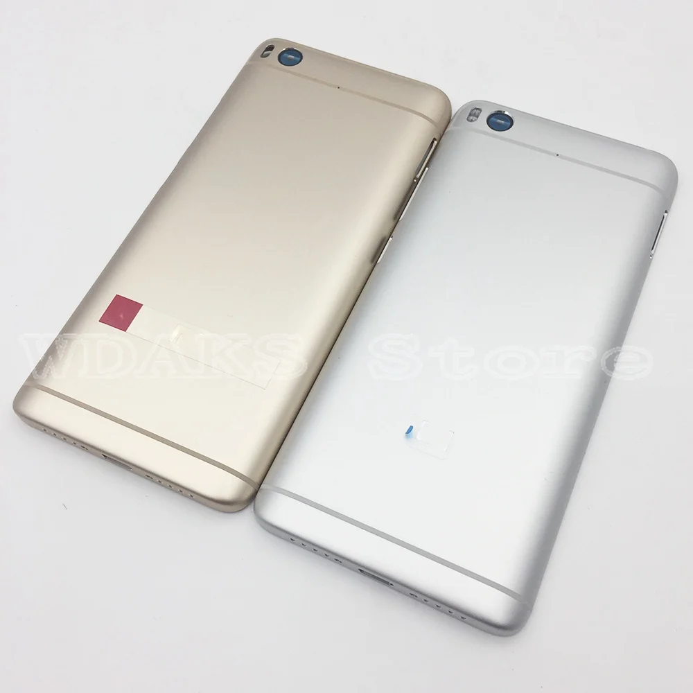 Для Xiaomi mi 5S Батарея крышка двери Корпус задняя с Мощность Объем боковые кнопки