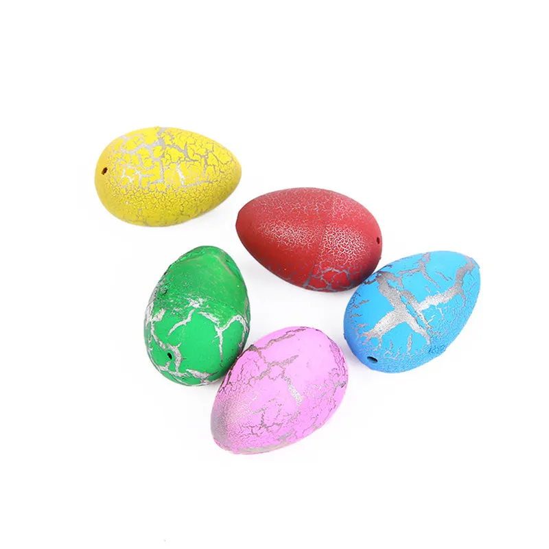 10Pcs/Set Novelty Water Hatching Inflation Dinosaur Egg Watercolor Cracks Grow For Children Toys Gift Colorful Pets |