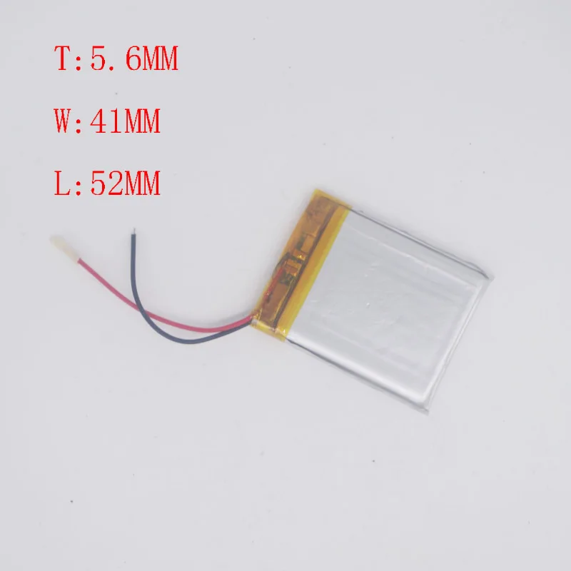 3 7 V полимерный литиевый аккумулятор 564152/604055 GPS навигатор рассказчик 1500mAH |