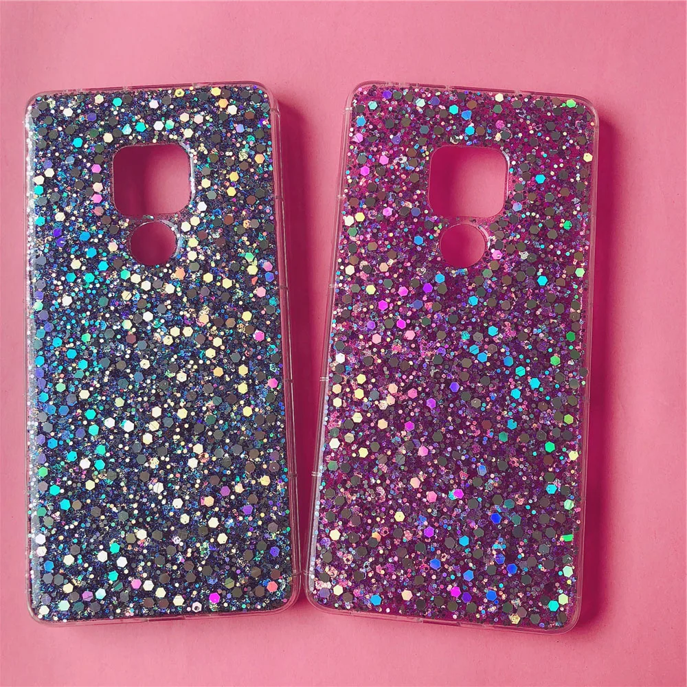 Мягкий блестящий чехол QINUO для Huawei P20 Lite P30 Pro Plus P Smart 2019 Nova 4 2 2S Mate 20X Funda Coque Cover |