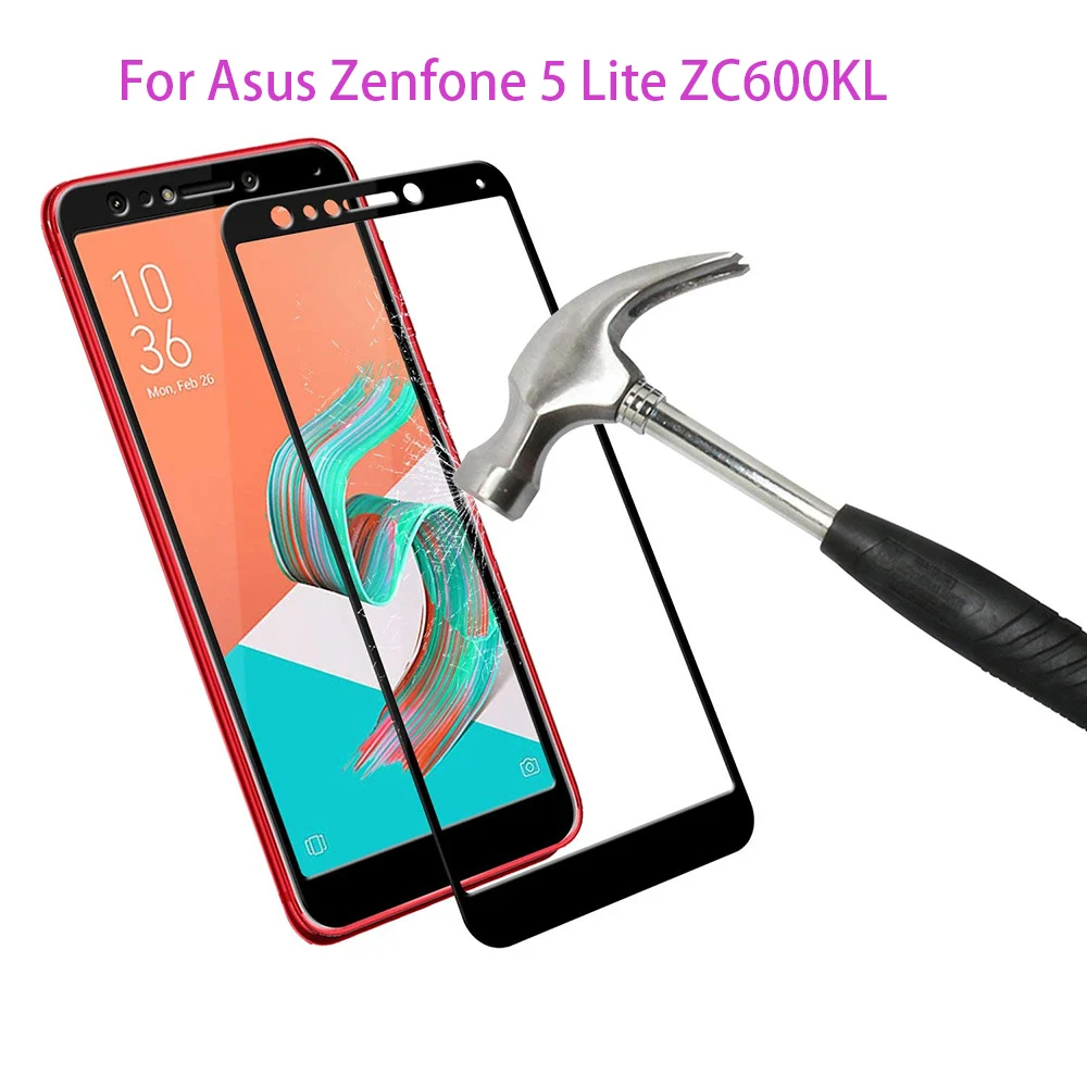 Закаленное стекло Naxtop 2.5D для Asus Zenfone 5z / 5 Lite Max Pro (M2) (M1)/4 2 шт.|Защитные стёкла и