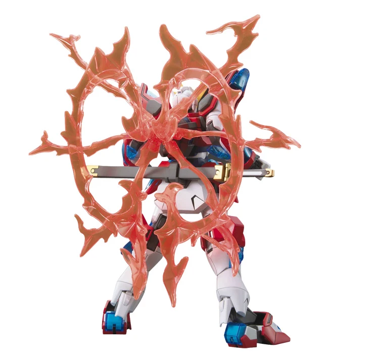 

Original Gundam Model HG 1/144 KAMIKI BURNING GUNDAM BUILD DIVERS Unchained Mobile Suit Kids Toys