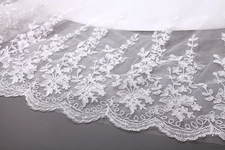 Elegant Embroidery Tulle Sweetheart Mermaid Wedding Dresses Appliques Beading Off The Shoulder Chapel Train Bridal | Свадьбы и