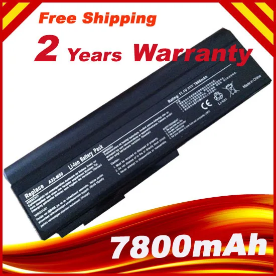 7800 мАч аккумулятор для ноутбука Asus N53 A32 M50 M50s N53S N53SV N61 X64 A33 M50|laptop battery|battery for asuslaptop