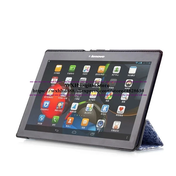 Для Lenovo Tab 10 tb x103f 10.1 ''Планшеты красочным принтом из искусственной кожи чехол с