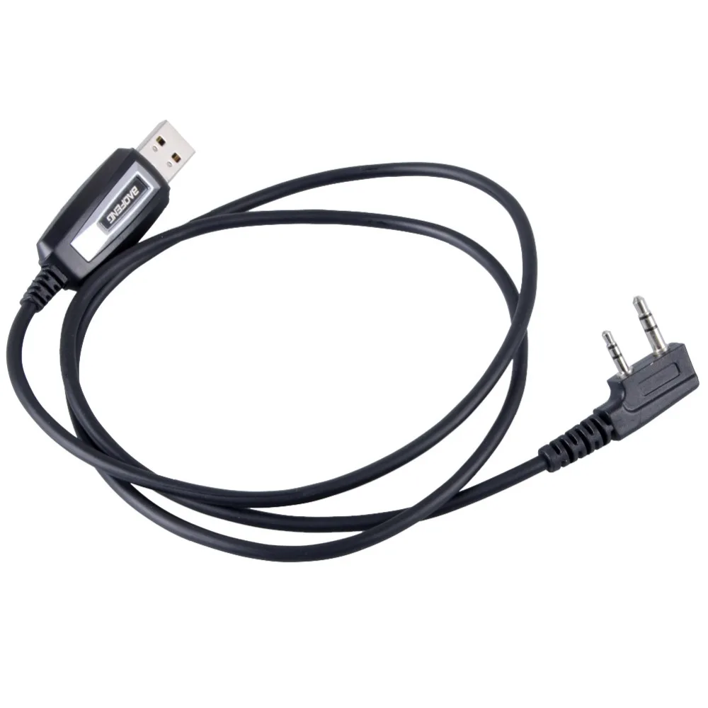 USB кабель для программирования + CD FHRG Baofeng UV 3R 5R 5RA Kenwood TK 240 250|Компьютерные кабели и