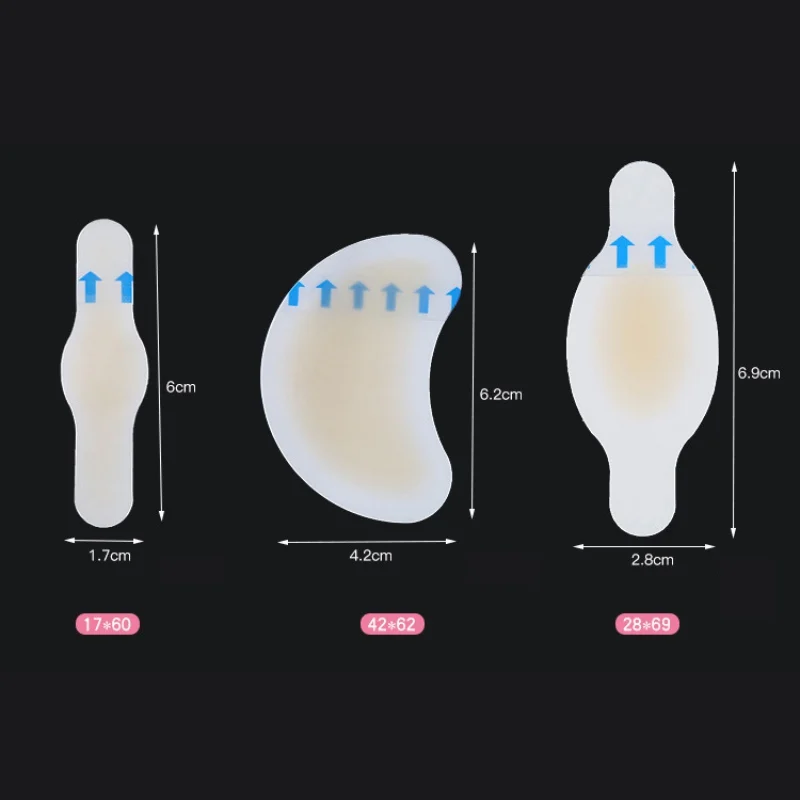 

7 Style Single Blisters Heel Protection Patch Gel Heel Stick With Anti-Wear Feet After Half Code Heel Paste Pad Health Foot Care