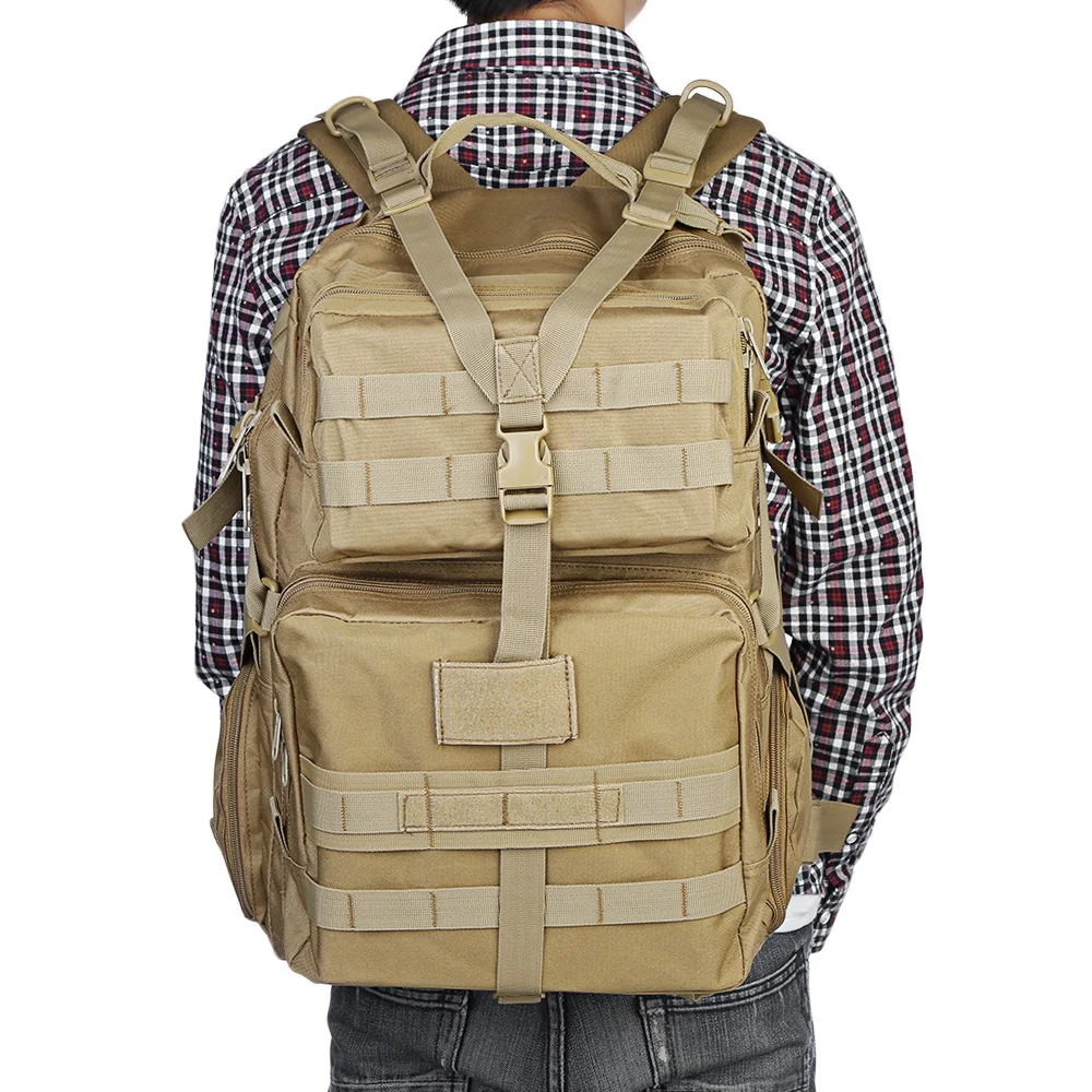 Outlife 068 45L Большой Вместительный Военный Тактический Рюкзак Molle походный рюкзак