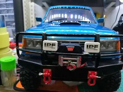 Gwolves 2 шт./4 шт. прямоугольник свет крышка Spotlight для 1/10 Tamiya HSP осевой SCX10 D90 Traxxas RR10