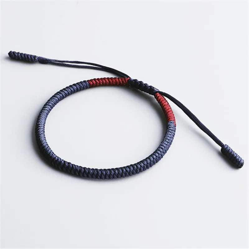 DIEZI Religious Buddhist Multicolor Men Handmade Braided Rope Bracelets For Women Knot Lucky Bracelet 2018 New Accessories | Украшения и