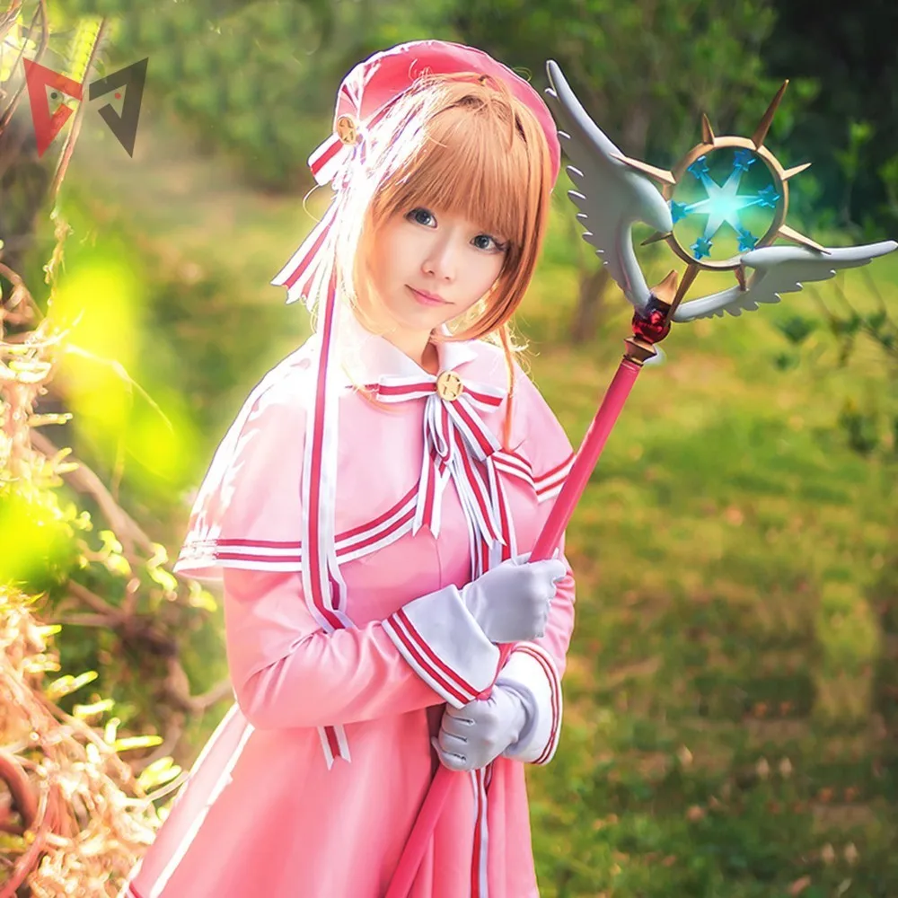 MMGG 2018 аниме карточка Captor Sakura Новое Хрустальное боевое платье униформа косплей
