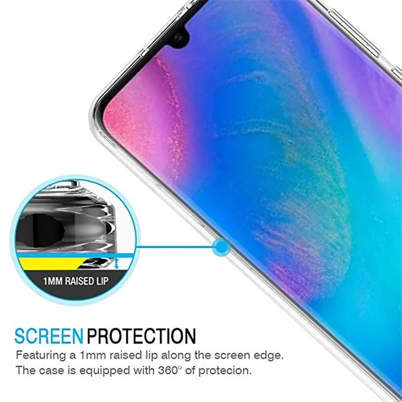 Роскошный ТПУ мягкий силиконовый бампер чехол для Huawei P30 Pro P30Pro телефона Lite P30Lite