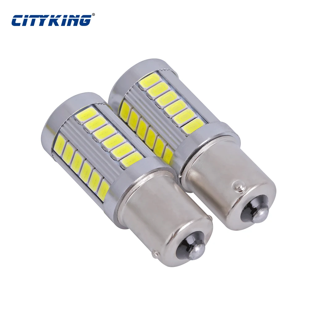 1 шт./лот S25 P21W 1156 5730 33 SMD BA15S 1157 BAY15D светодиодный автомобильный сигнал задние стоп
