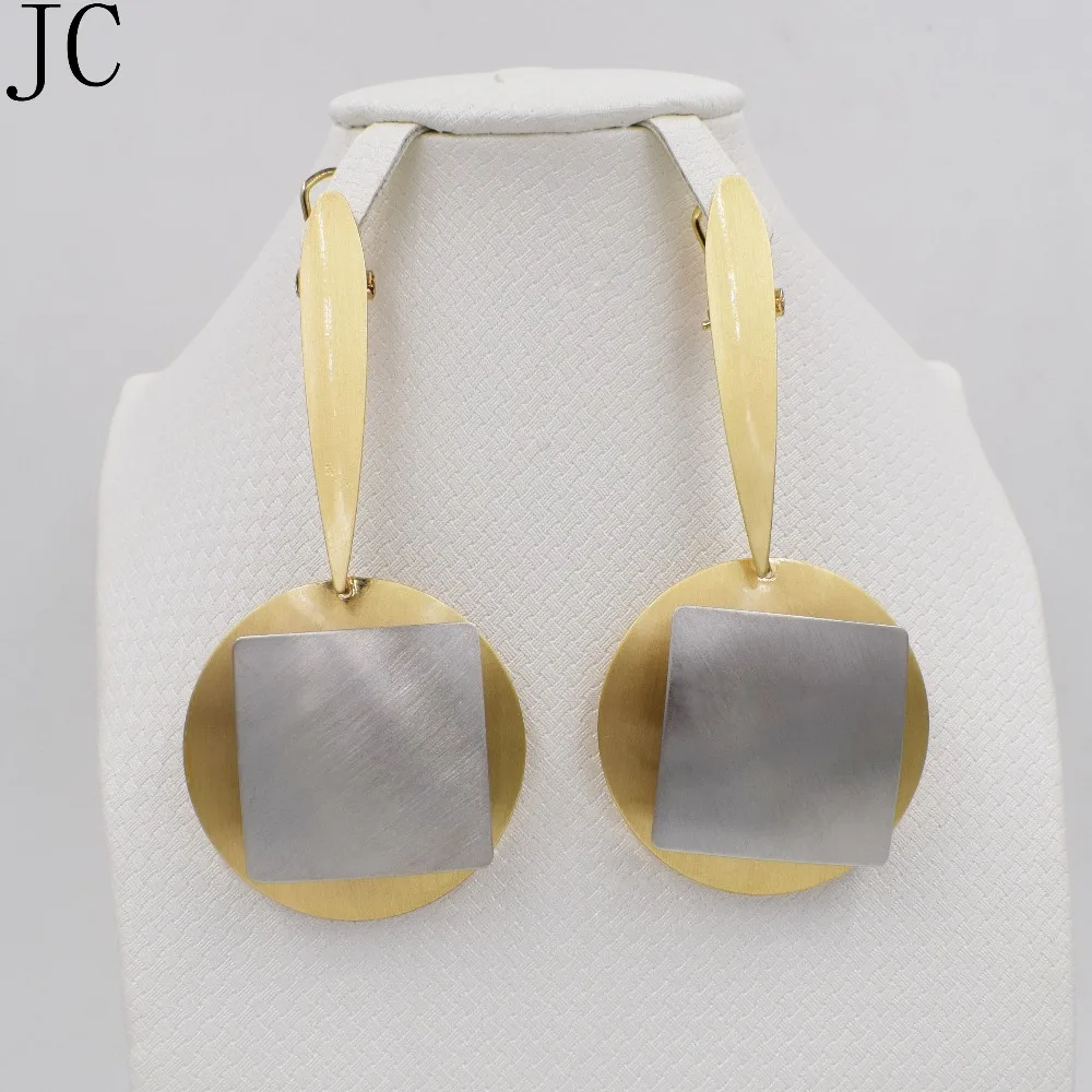 Серьги для женщин длинные висячие серьги медный золотой цвет 2016 Новый дизайн