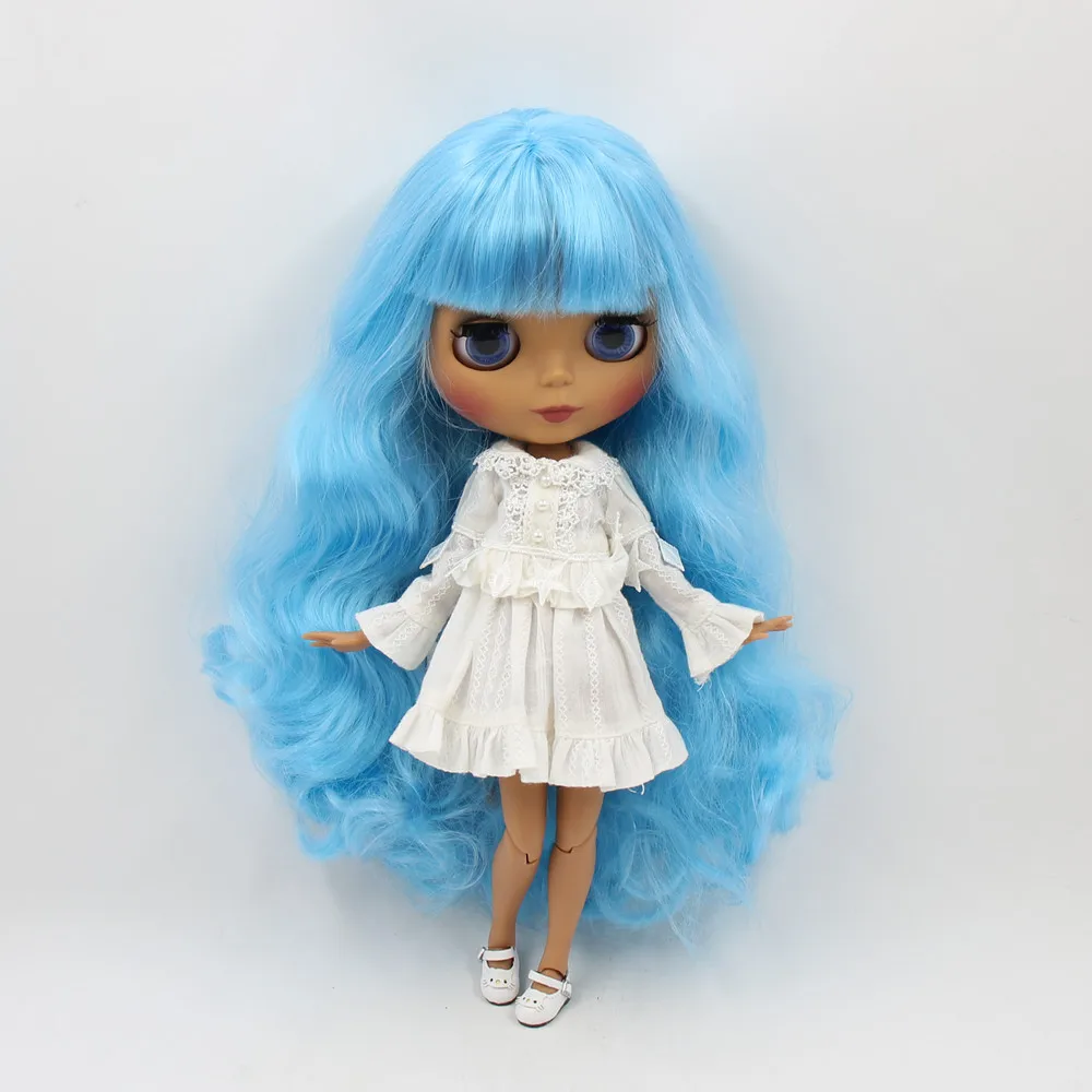 Ледяной DBS Blyth кукольные 1/6 bjd с черной кожи телесного цвета шарнирное тело и