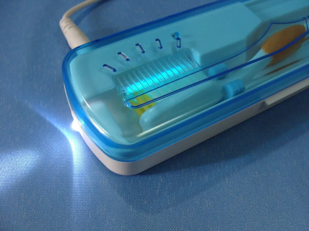 Путешествия Зубная щётка чехол Портативный устройство для УФ-дезинфекции зубных