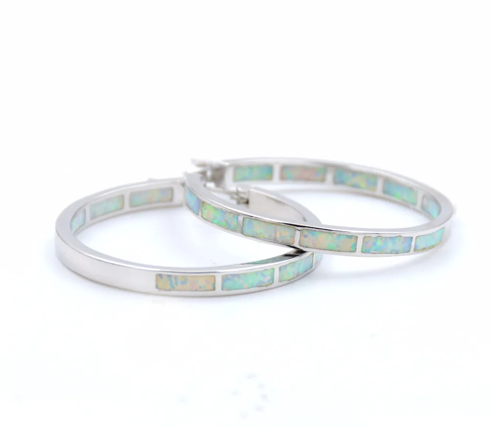 Летняя коллекция 2017 года серьги-кольца с большим огненным опалом бесплатная