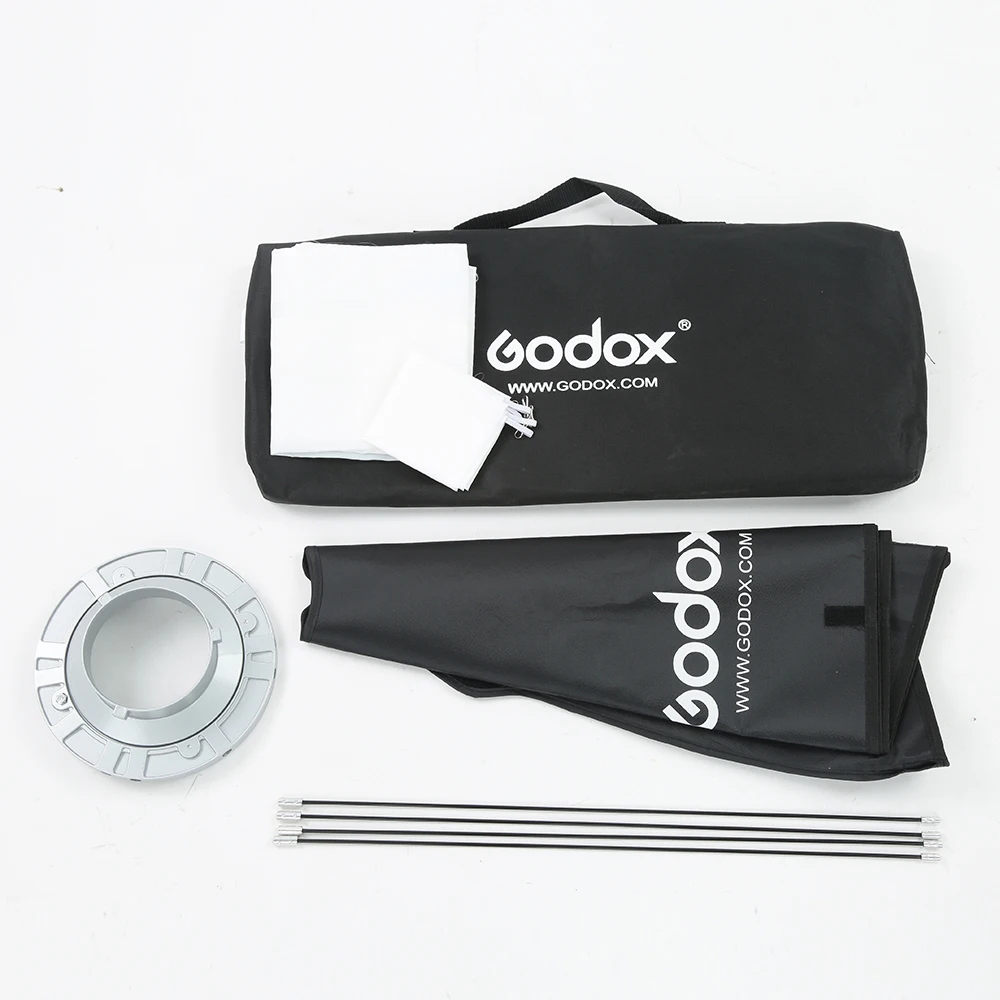 Godox SB-BW 60*60 см 23 6 &quotсофтбокс с креплением Bowens белый диффузор Портативный