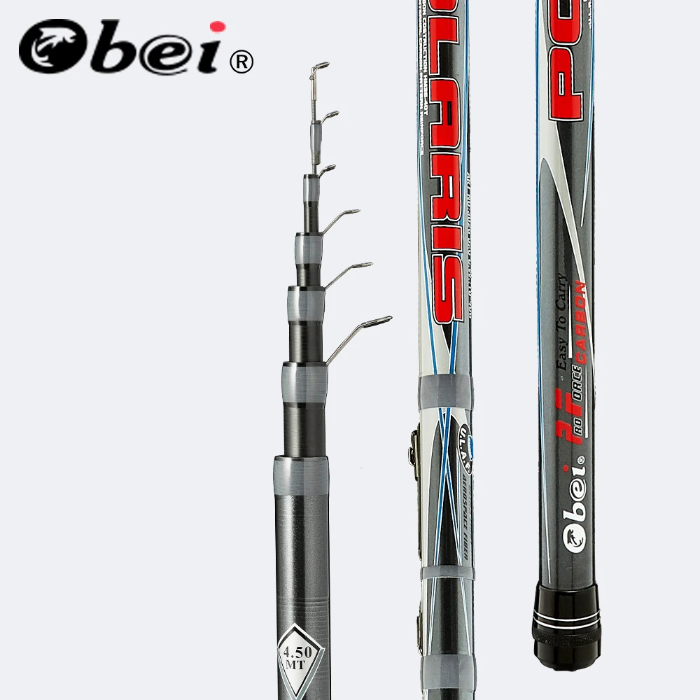 Obei polaris телескопическая портативная Удочка Bolo 3 8-6 0 м ультра-светильник для