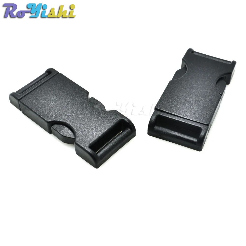 1000pcs/pack 3/4&quot(20mm) Simple Style Plastic Side Release Buckle for Tactical Backpack Straps Black | Дом и сад