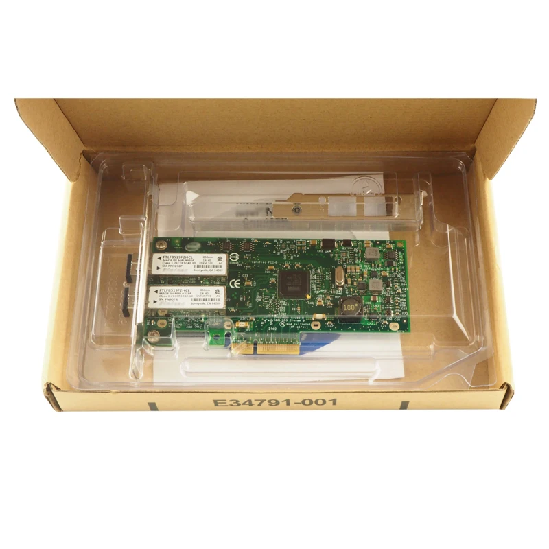 Чипсет I350 двухпортовый гигабитный адаптер для оптоволоконного сервера PCI Express NIC