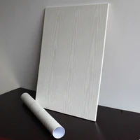 new 5m80cm european style door sticker white wood table cabinet wardrobe furniture renovation stickers self adhesive wallpaper