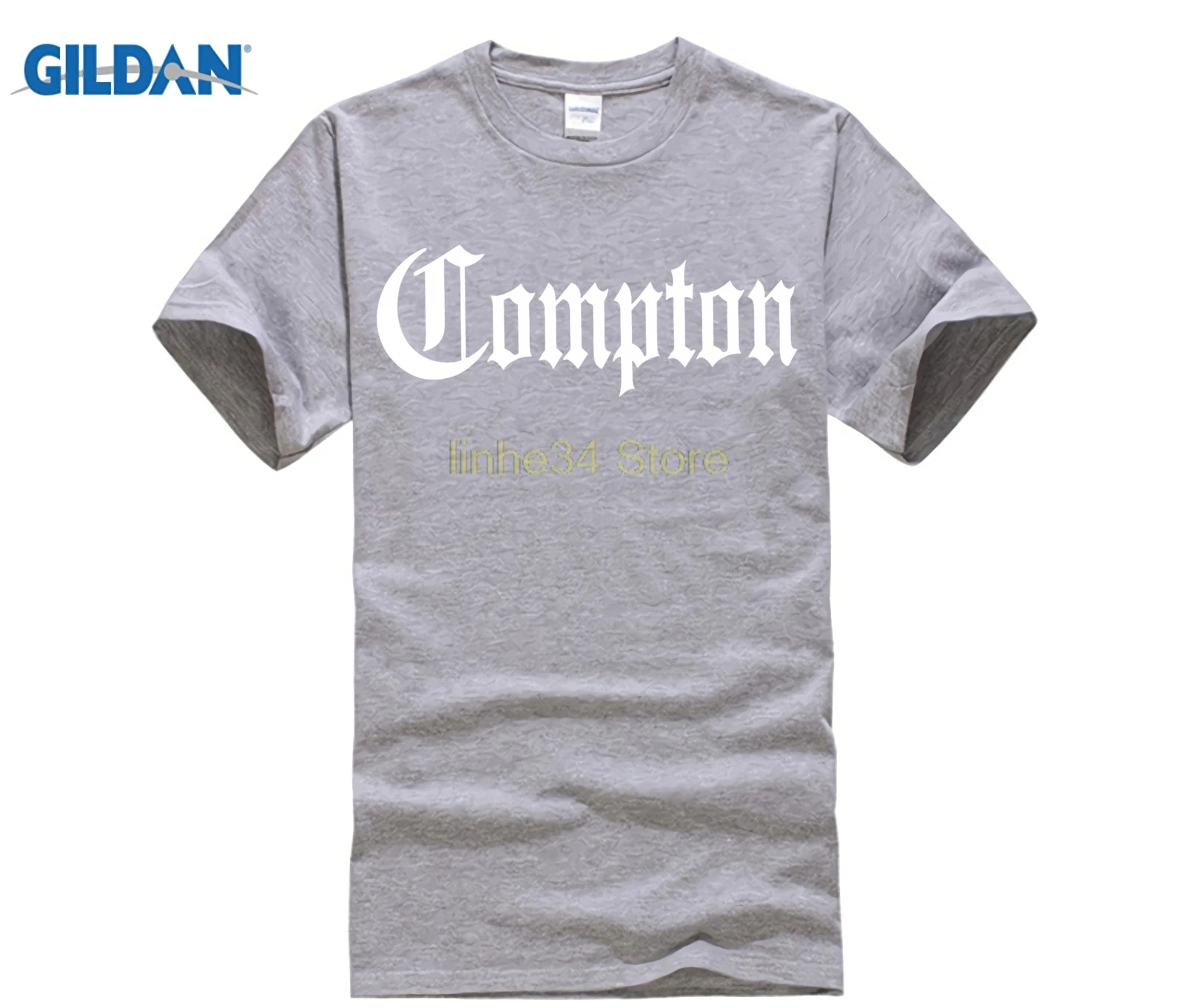Compton California GOTHIC Eazy E NWA Dr|Мужские футболки| |