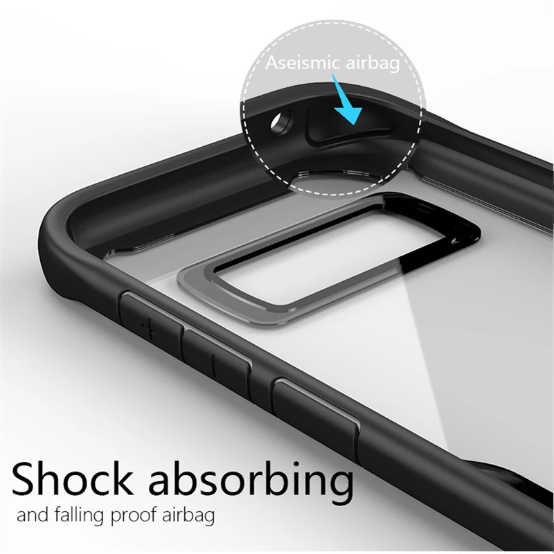 TCICPC For Samsung Galaxy S8 Case Cover Plus TPU Soft Frame Acrylic Hard Back Phone |
