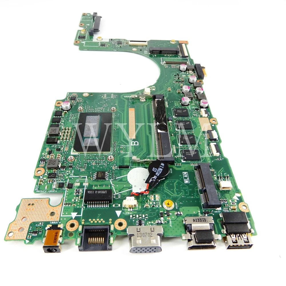 

PU401LA motherboard REV2.2 I5-4200CPU 4GB RAM mainboard For ASUS PU401L PU401LA laptop motherboard Test OK
