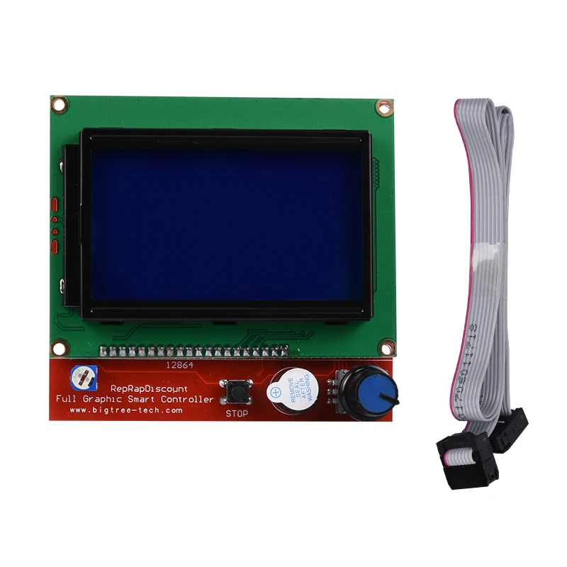 Комплект для сборки 3D принтера Reprap Ramps 1 4 + Mega 2560 Heatbed mk2b 12864 LCD контроллер DRV8825