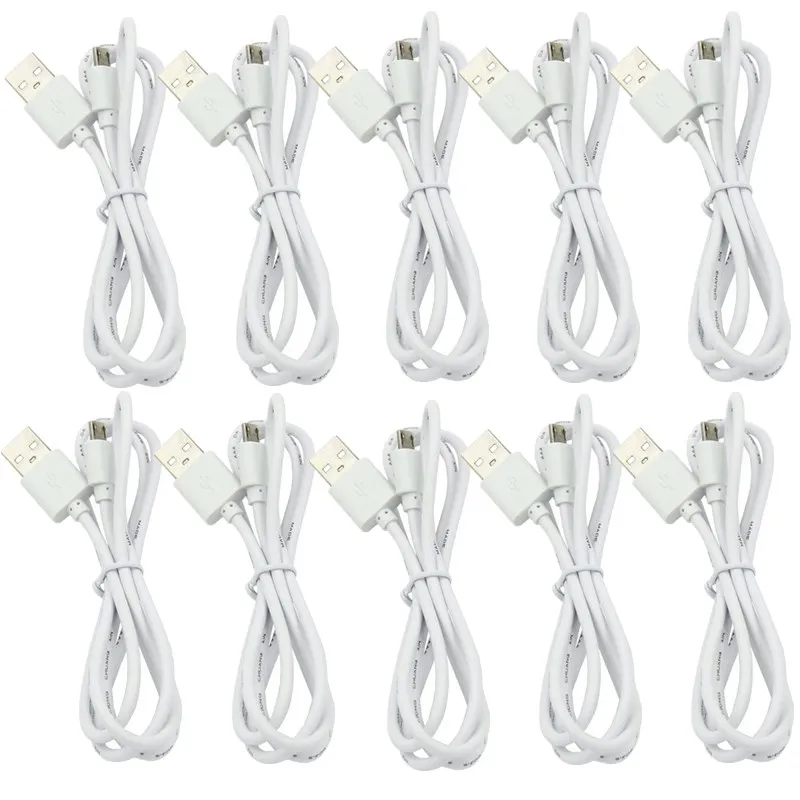 10 шт./лот 1 м кабель Micro USB для Xiaomi Redmi note 6 pro Huawei P Smart 2019 Samsung S10 nokia LG Sony HTC Android зарядное