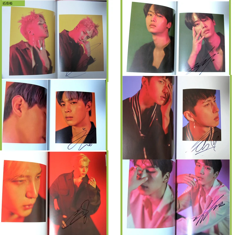 K POP подписанный VIXX autographed 3nd альбом EAU DE CD + photobook 052018|Открытки и приглашения| |
