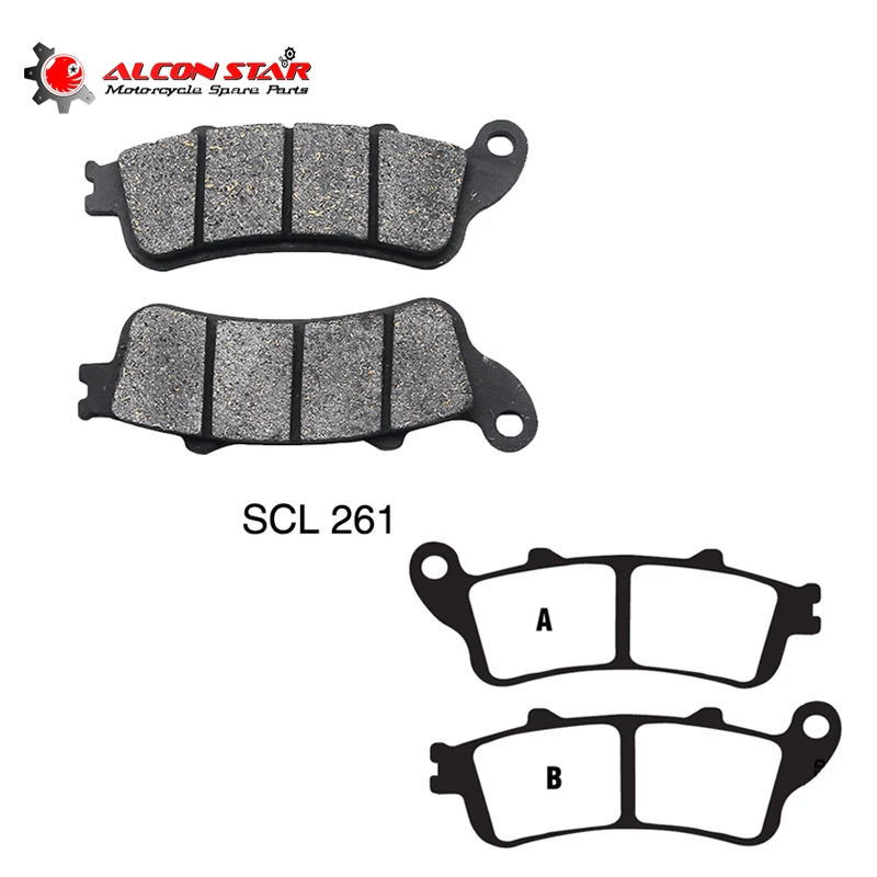 Комплект тормозных колодок Alconstar для Honda FJS 400 FJS600 NT 650 700 VFR800 XL 1000 CB1100 CBR 1100|Тормозные