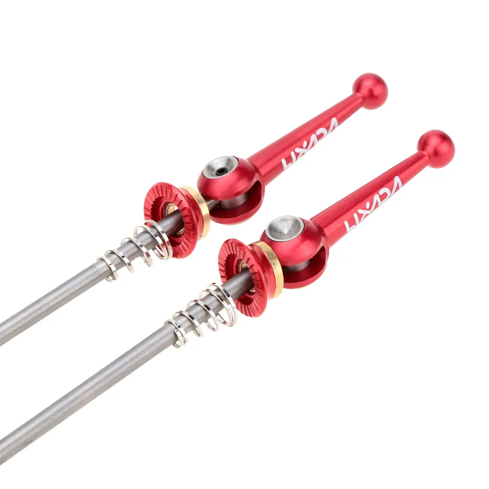 2Pcs Lixada Ultralight Quick Release Titanium Skewers for MTB Road Bike | Спорт и развлечения