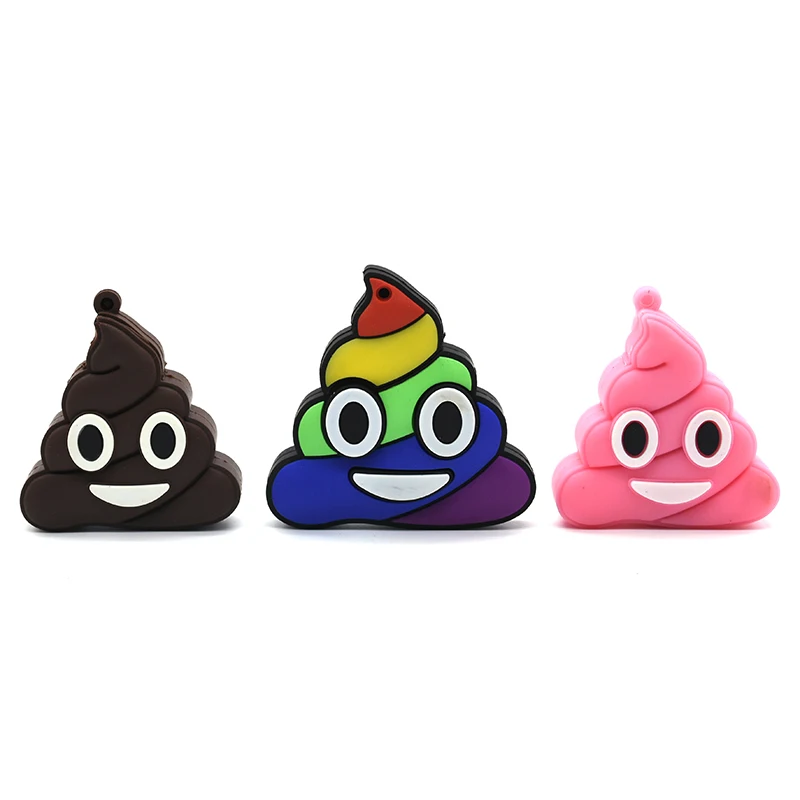 Забавный флеш накопитель usb Emotion Poo Shape 4 ГБ 8 16 32 64 ГБ|usb flash drive 4gb|flash driveusb |