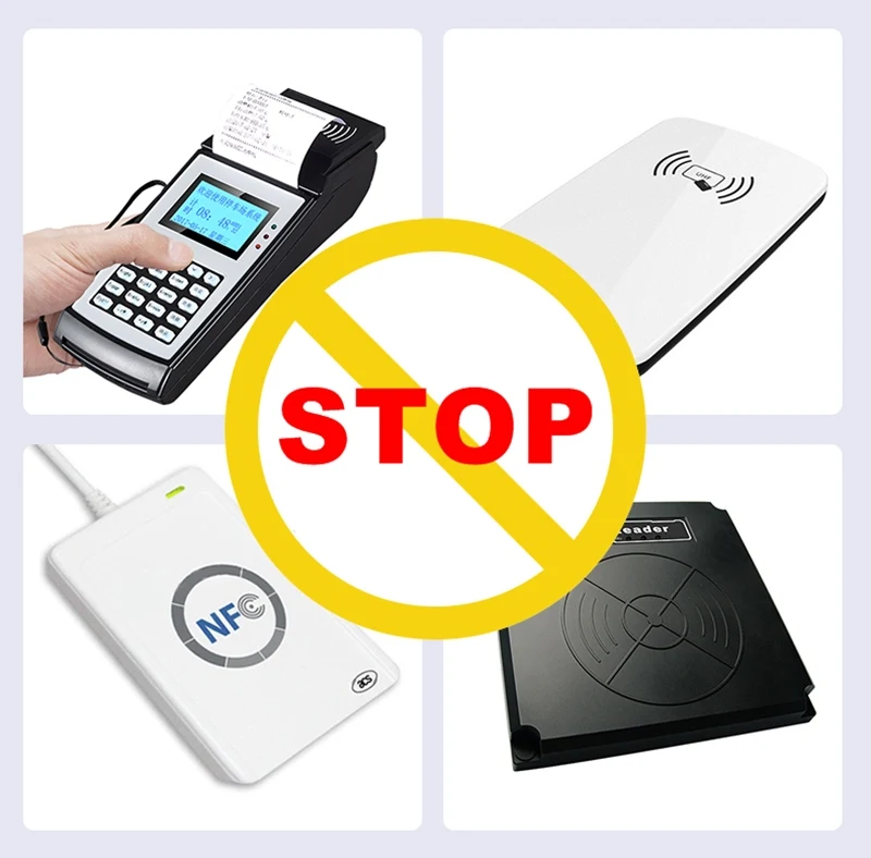 20 шт. Анти Rfid держатель для карт NFC Блокировка ридер замок Id банк держатель для карт чехол Защита металлический чехол для кредитных карт Алюминий