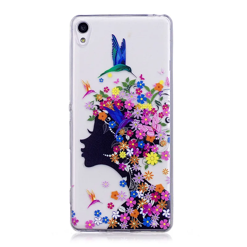 Howanni Soft Colorful Phone Case For Sony Xperia XA 5.0 Inch Silicone Colourful Back Cover Capa | Мобильные телефоны и