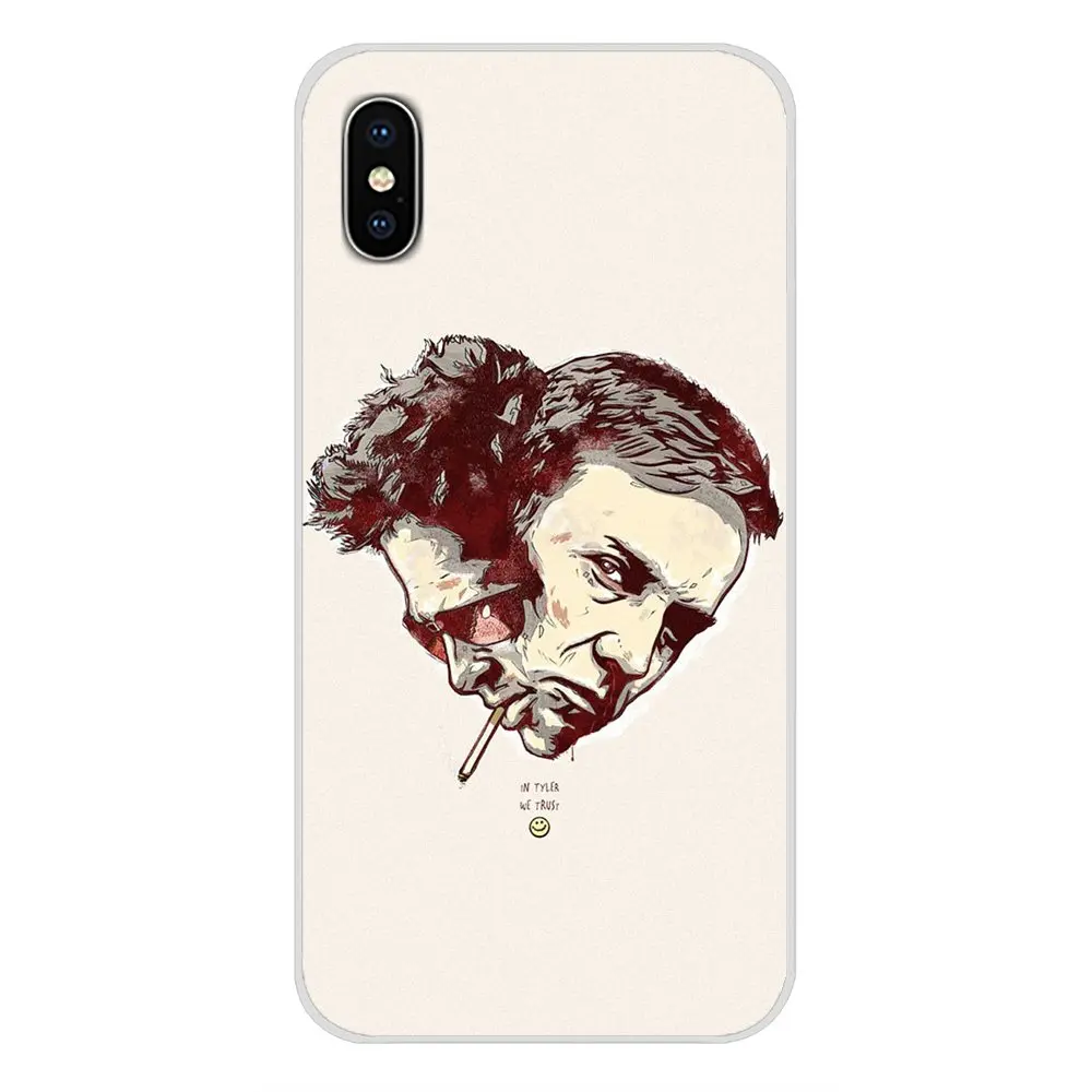 Хит продаж Бойцовский клуб Эдварда Нортона для Apple iPhone X XR XS MAX 4 4S 5 5S 5C SE 6 6S 7 8 Plus ipod