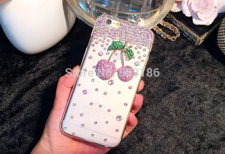Чехол со стразами для OPPO A91 A83 Reno 2 A Ace Realme 3 X2 Pro C2 A1K A5 A9 2020 Cherry Стразы чехол|Бамперы| |