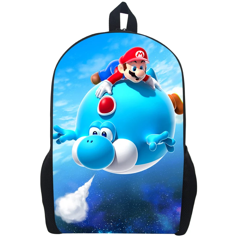 Рюкзак Super Mario 2 с принтом для детей Детские Мультяшные рюкзаки мальчиков и