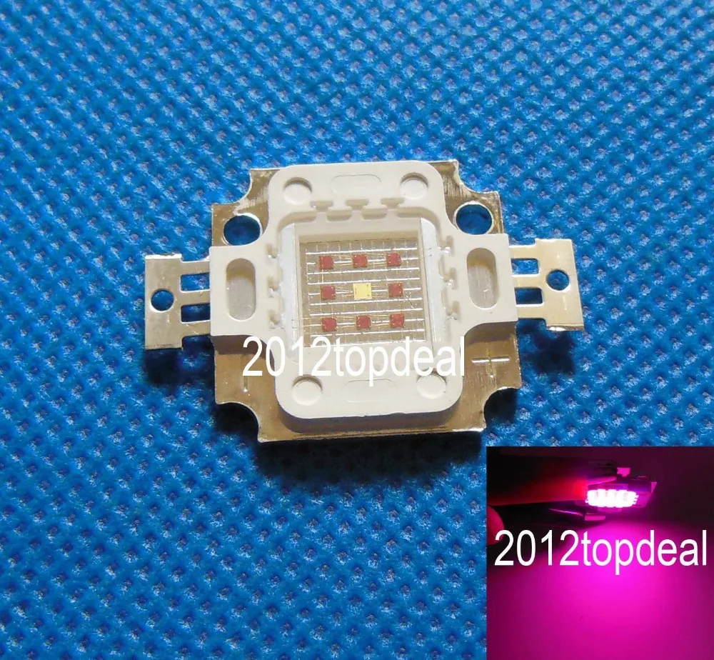 10 Вт Красный 660нм + синий 450нм 8:1 Высокая мощность LED Драйвер F растительный рост