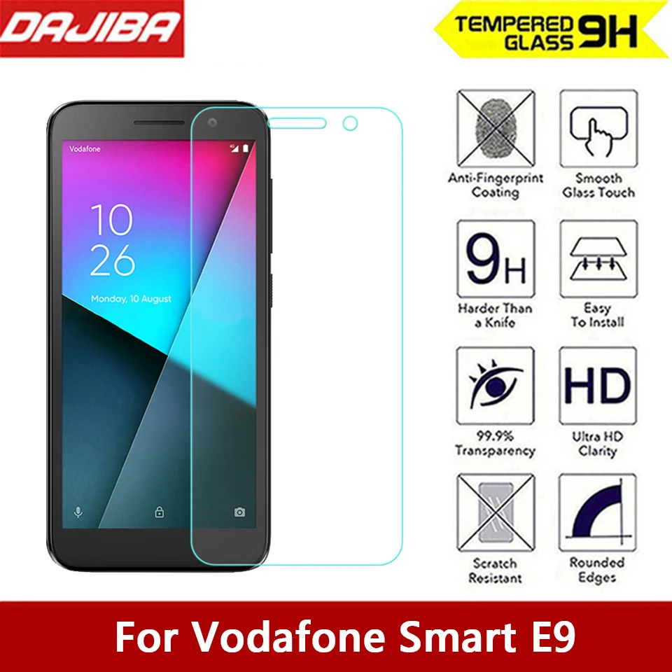 9H Закаленное стекло пленка для Vodafone Smart E9 Arc Edge круглый Пограничный экран с