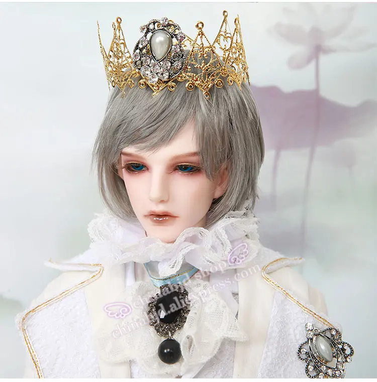 Парик для куклы bjd,, парик 1/3, высокотемпературный кудрявый парик для шарнирной куклы, Прекрасный парик в красивой атмосферной черепице sd кукла