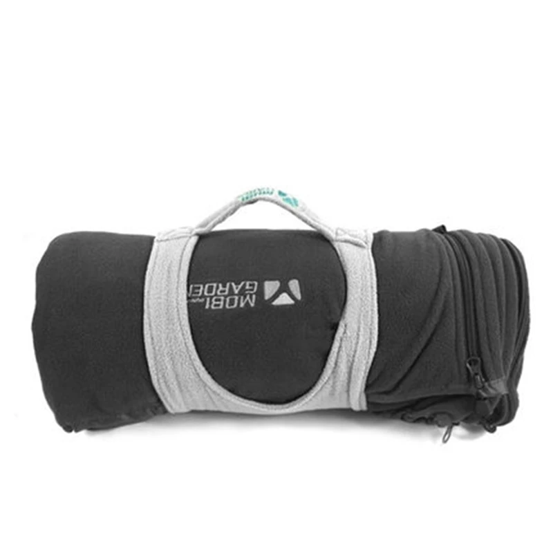 MOBI GARDEN High Quality Ultralight Fleece Sleeping Bag Outdoor Camping Warm Adults Hiking Trekking | Спорт и развлечения