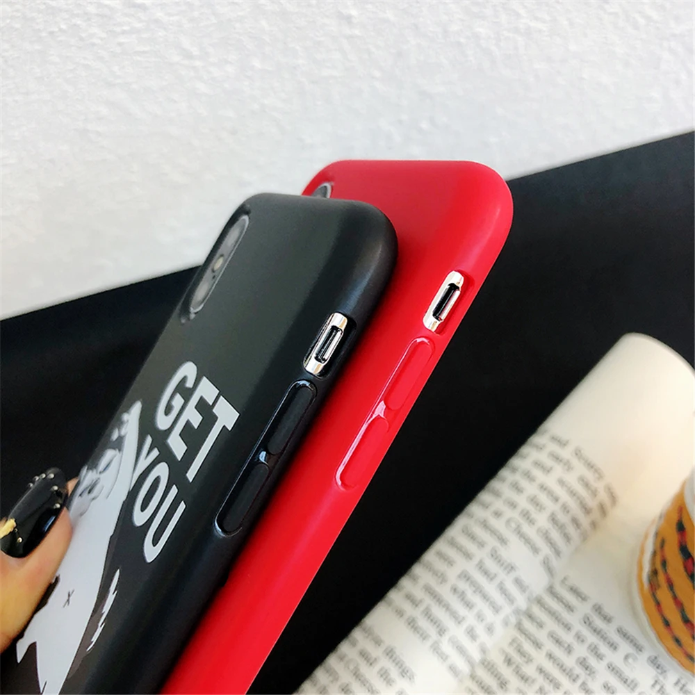 Высокое Качество Мягкий силиконовый чехол из ТПУ для iPhone 7 7plus милый мультфильм