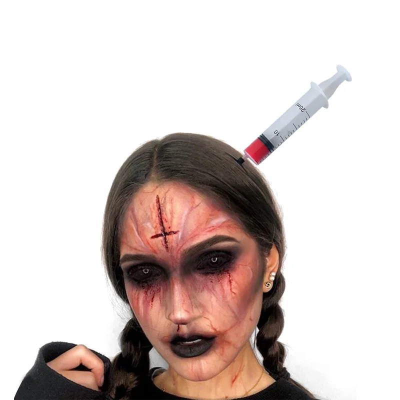 1pcs Horror Bloody Knife Headband Halloween Cosplay Prank Hairband Halloween Party Decoration Costume Fancy Dress Party Props