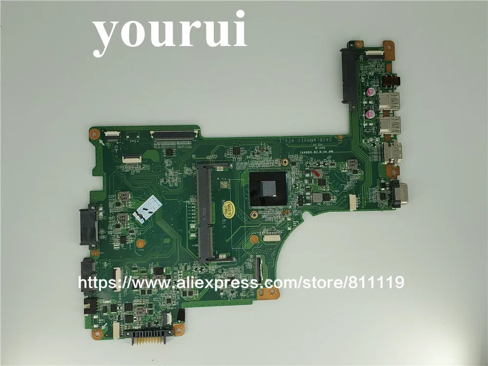 A000302280 DA0BLKMB6E0 материнская плата с Pentium процессорный кулер для ноутбука Toshiba Satellite L50