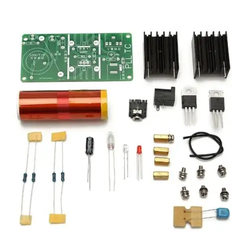 Наборы сделай сам 15 Вт мини-музыкальный рандомный генератор Tesla беспроводная